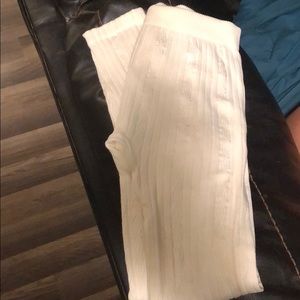 Knit fleece lined leggings